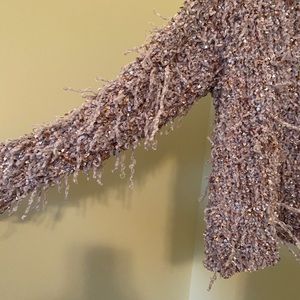 Trendy cropped sweater